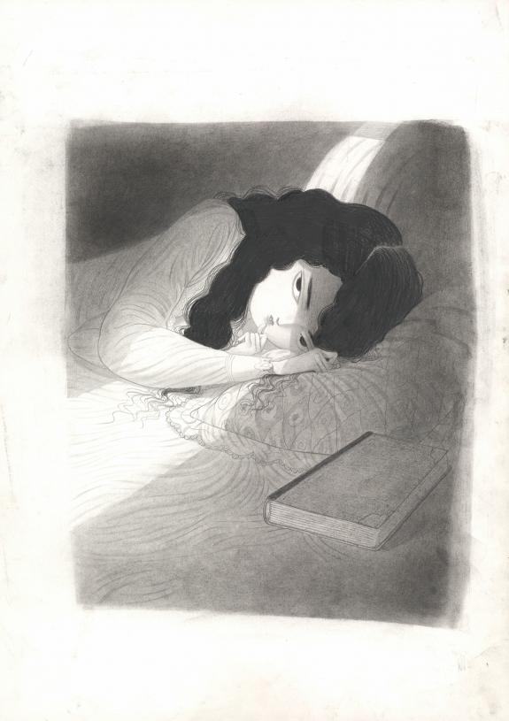 Isabella Mazzanti - Carmilla, Illustration originale