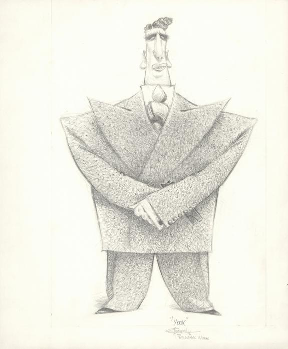 Carter Goodrich - Casting Call, Mook (2016), illustration or