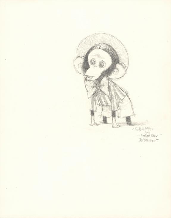 Carter Goodrich - Casting Call, Illustration originale pour 