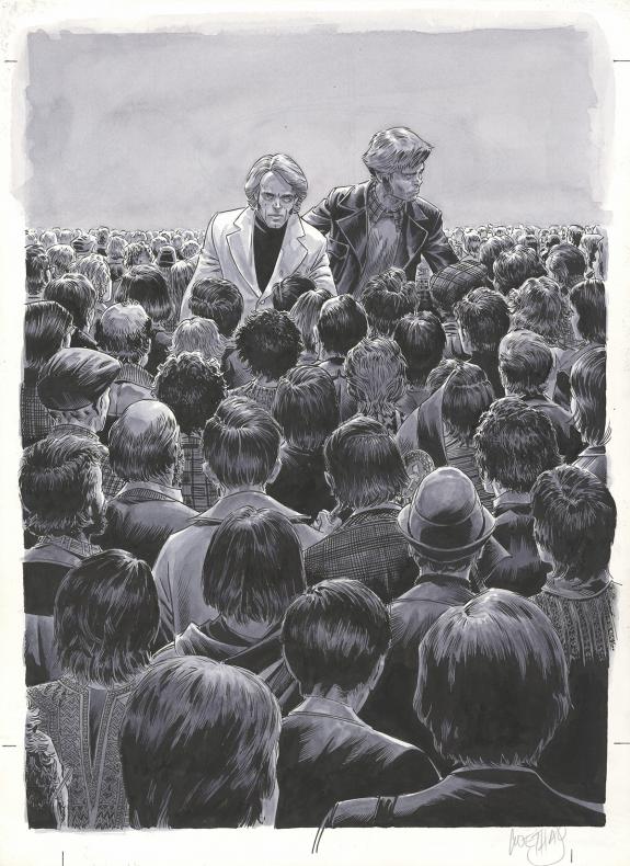 S&eacute;bastien Goethals - La Patrie des fr&egrave;res Werner, Illustrati