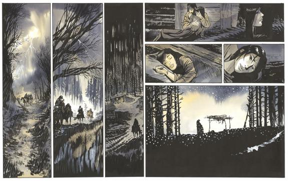 Bernard Vrancken - Nouvelle France, Prologue, planche origin