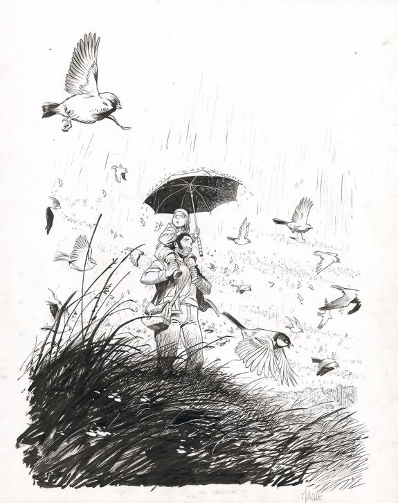 Vincent Malli&eacute; - Le Grand Mort, Panique , Couverture origina