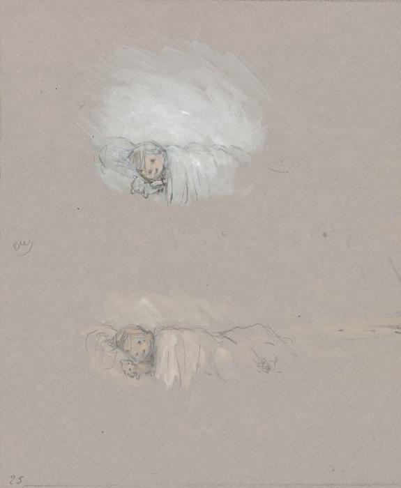 Claude K. Dubois - La Pyramide de Nola, Illustration origina