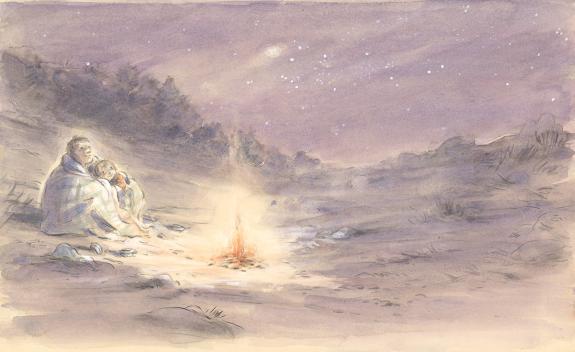 Claude K. Dubois - Un Papa d'aventure, Illustration original