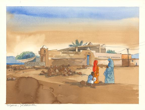 Joel Alessandra - Je est un autre, Illustration originale : 