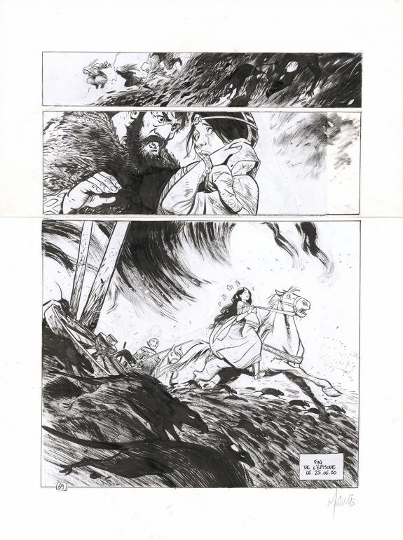 Vincent Malli&eacute; - T&eacute;n&eacute;breuse, Livre premier, Planche original