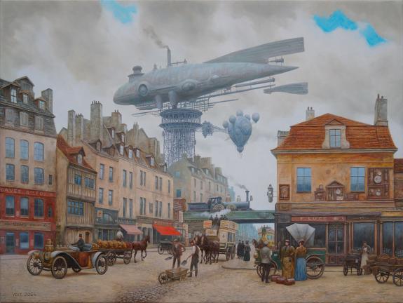 Vadim Voitekhovitch - The Rythm of the New Time
Peinture ori