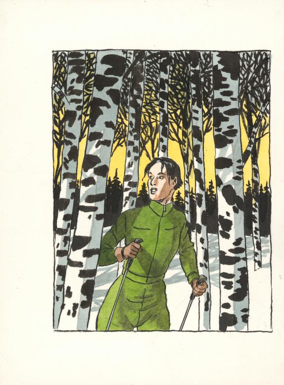 Andr&eacute; Juillard - L&eacute;na, L&eacute;na dans le brasier, Projet de couve