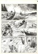 Grzegorz Rosinski - Thorgal, Arachn&eacute;a, Planche originale n&deg;0