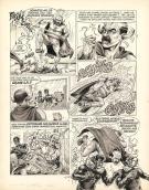 Jean Sol&eacute; - SuperDupont, Planche originale n&deg; 06, pr&eacute;sence d