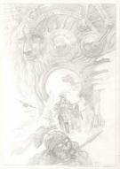 Didier Graffet - The Seven Swords, Crayonn&eacute; original de la c