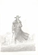 Didier Graffet - Le Cycle des Rages, Crayonn&eacute; original  de l