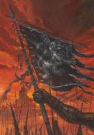 Didier Graffet - Les Hordes, Couverture originale r&eacute;alis&eacute;e p