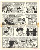 Victor Hubinon - Barbe-Rouge, Mort ou vif, Planche originale