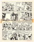 Victor Hubinon - Barbe-Rouge, Mort ou vif, Planche originale