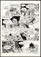 Crisse - L'&Eacute;p&eacute;e de Cristal, Le Go&ucirc;t de sulfur, Planche origi