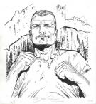 Bruno Rocco - A.D.N, L'esp&egrave;ce temps, couverture + crayonn&eacute;