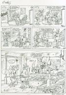 Alain Sirvent - Les Toubibs, Bons r&eacute;flexes, Planche original