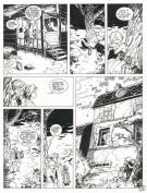 Claire Wendling - Les Lumi&egrave;res de l'Amalou, Th&eacute;o, Planche or