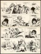 William Vance - Ramiro, Ils &eacute;taient cinq, Planche originale 