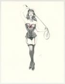 Maly Siri - Pin-up Art, Illustration originale intitul&eacute;e "Wa