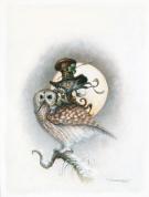 Pascal Mogu&eacute;rou - L'heure des f&eacute;es, Illustration originale