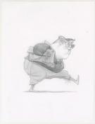 Wouter Tulp - illustration originale intitul&eacute;e "&eacute;colier"