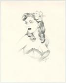 Maly Siri - Pin-up Art, Illustration originale intitul&eacute;e "Lo