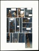 Cecil - Le R&eacute;seau Bombyce, Papillons de nuit, Planche origin