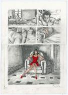 David Sala - Cauchemar dans la rue, Planche originale n&deg;55,c