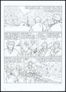 Ren&eacute; Sterne - Adler, L'&Icirc;le perdue, Planche originale N&deg;48