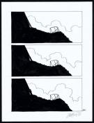 Christophe Chabout&eacute; - Tout seul, Planche originale N&deg;242