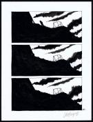 Christophe Chabout&eacute; - Tout seul, Planche originale N&deg;349