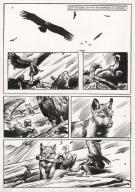 Jean-Marc Rochette - Le Loup, Planche originale n&deg;9 accompag