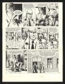 William Vance - Bruno Brazil, Sarabande &agrave; Sacramento, Planch