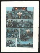 Serge Pell&eacute; - Orbital, Contacts, Planche originale n&deg;5