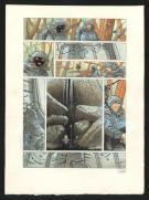 Serge Pell&eacute; - Orbital, Contacts, Planche originale n&deg;13