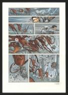 Serge Pell&eacute; - Orbital, Contacts, Planche originale n&deg;35