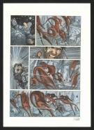 Serge Pell&eacute; - Orbital, Contacts, Planche originale n&deg;36