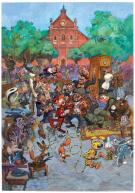 Yoann - Spirou et Fantasio, illustration originale intitul&eacute;e