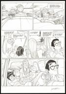 Jordi Lafebre - Les Beaux &eacute;t&eacute;s, La Calanque, Planche origina