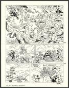 Batem - Le Marsupilami, Palombie secr&egrave;te, Planche originale 