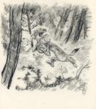 Peter de S&egrave;ve - Buck,illustration originale pour l'&acirc;ge de gl