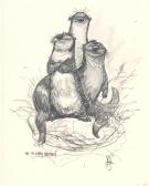 Peter de S&egrave;ve - The McLuskey brothers, illustration original