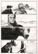 Jean-Marc Rochette - La Derni&egrave;re Reine, Planche originale n&deg;