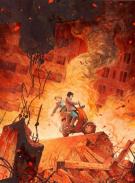 Vincent Malli&eacute; - Le Grand Mort, Sombre, Peinture originale, 