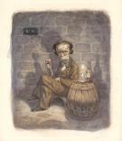 Peter de S&egrave;ve - Edgar Allan Poe, illustration originale