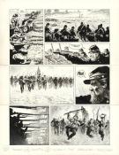 Steve Cuzor - Le Combat d'Henry Fleming, Planche originale n