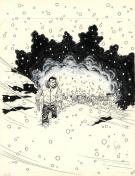 Fred Simon - Rails, Face &agrave; face, Couverture originale, rusti