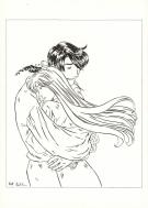 Patricia  Lyfoung  - La Rose &eacute;carlate , Illustration origina